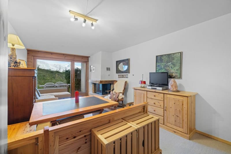 1.5 room apartment on the ground floor ski in ski out (3)