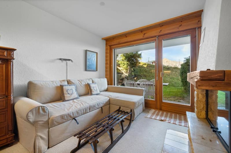 1.5 room apartment on the ground floor ski in ski out (6)