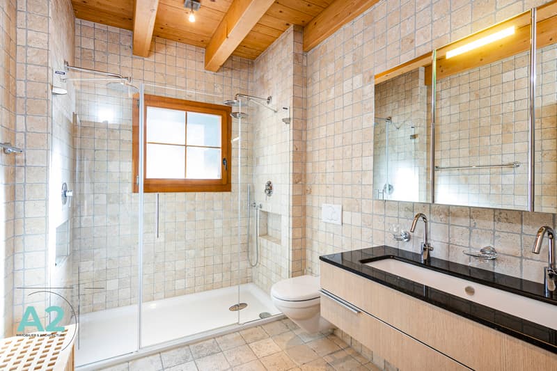 Chalet avec Vue imprenable sur la Vallée et les Alpes (12)
