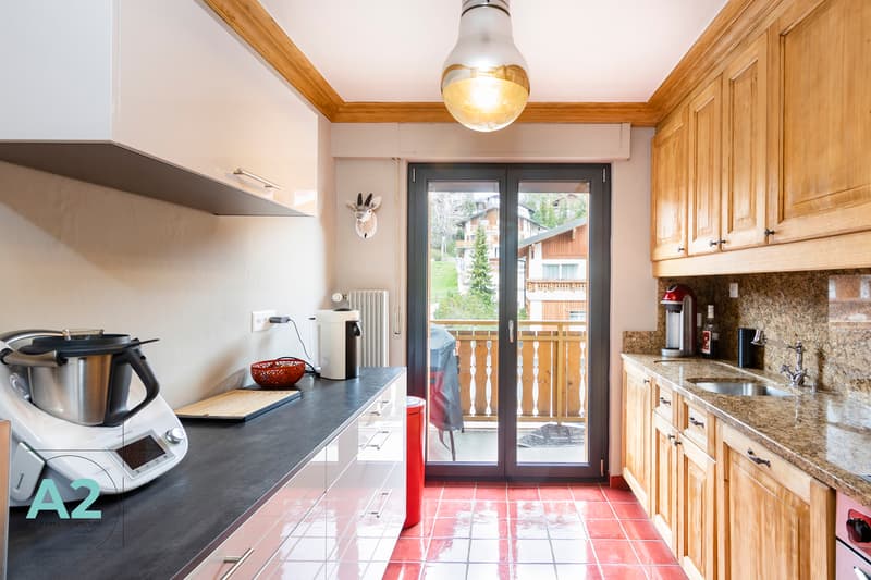 APPARTEMENT EN PLEIN CENTRE DE CRANS-MONTANA  - À LOUER EN ÉTÉ (3)