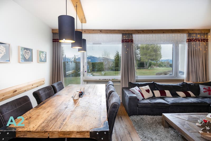 APPARTEMENT SKI-IN/SKI-OUT DE 4,5 PCES EN REZ-DE-JARDIN AVEC TERRASSE (2)