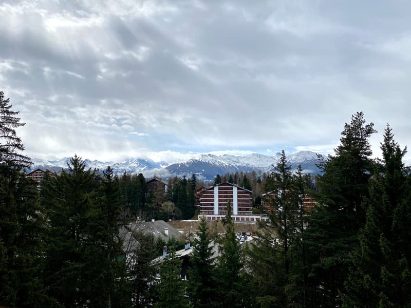 LOCATION SEMAINE 4,5 pièces de standing à deux pas du centre de Crans (11)