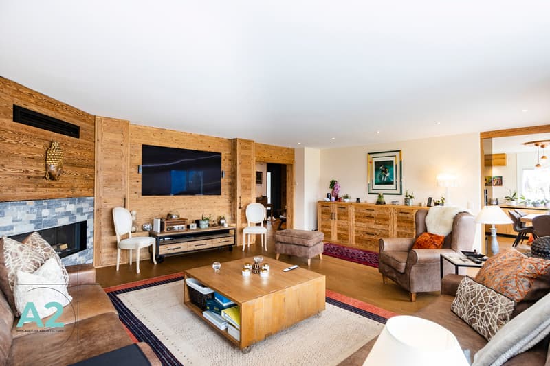 High-standard chalet with 9 rooms, outdoor pool and jacuzzi (4)