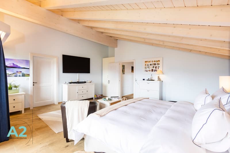 High-standard chalet with 9 rooms, outdoor pool and jacuzzi (9)