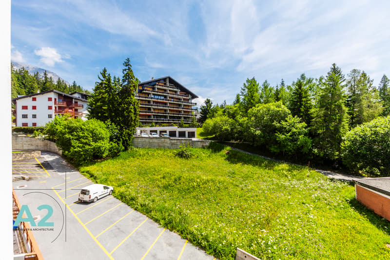 3.5 room apartment at Les Violettes facing the ski slopes (7)