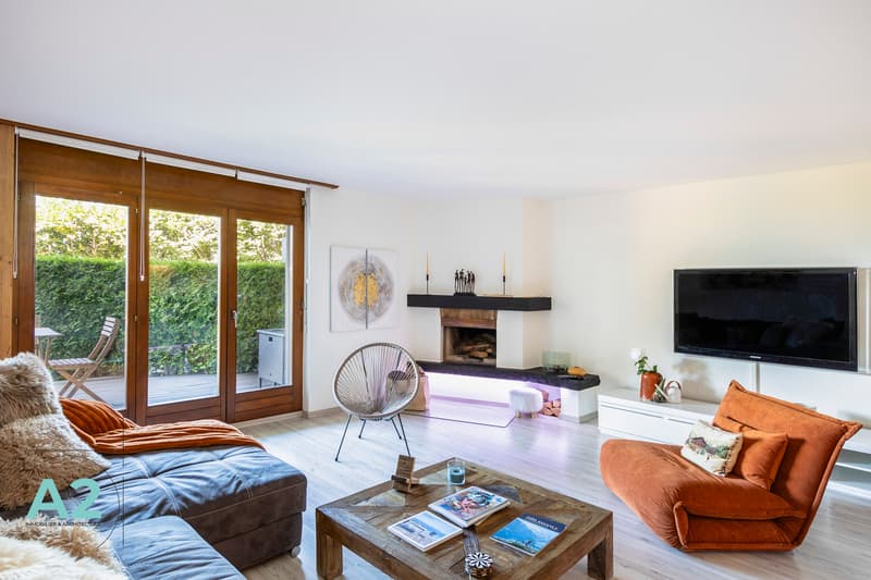 STAGIONE INVERNALE: BELLO APARTAMENTO 2,5 LOCALI A PIANO TERRA (3)