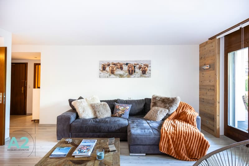 STAGIONE INVERNALE: BELLO APARTAMENTO 2,5 LOCALI A PIANO TERRA (2)