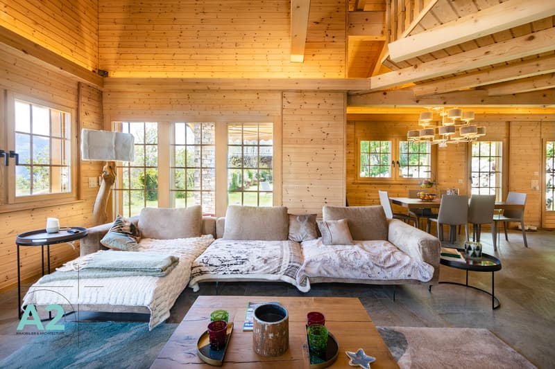 CHALET HAUT DE GAMME À RANDOGNE - LOCATION SEMAINE OU MOIS (11)