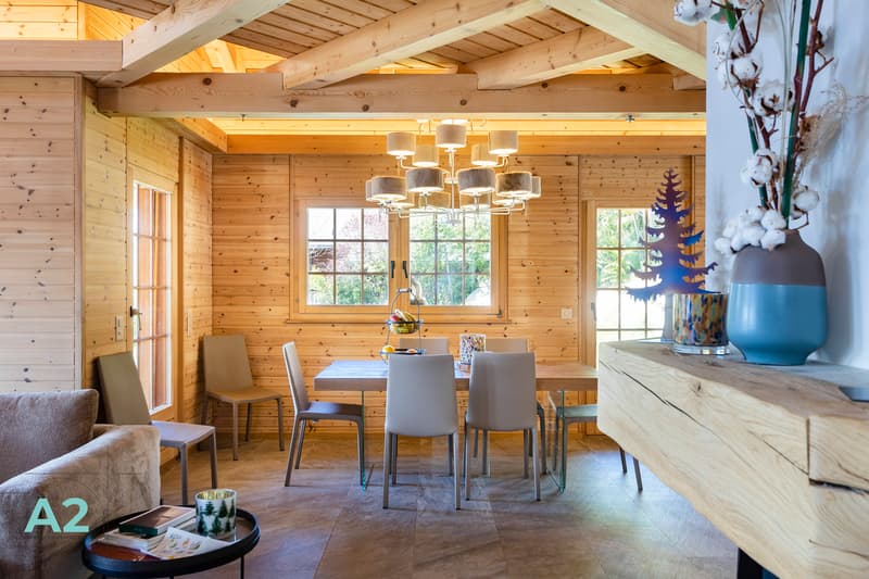 CHALET HAUT DE GAMME À RANDOGNE - LOCATION SEMAINE OU MOIS (10)