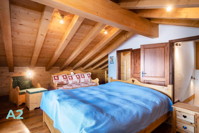 Chalet avec Vue imprenable sur la Vallée et les Alpes (13)