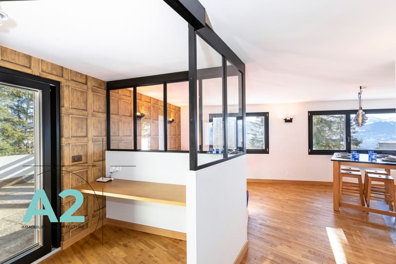 3 pezzi rinnovati vicino al centro di Crans - AFFITTO ANNUALE, Disponibile dal 26 aprile (4)
