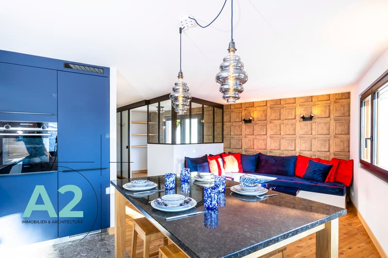 3 pezzi rinnovati vicino al centro di Crans - AFFITTO ANNUALE, Disponibile dal 26 aprile (7)