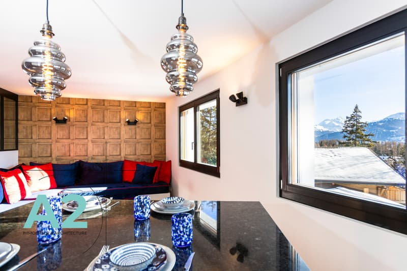 3 pezzi rinnovati vicino al centro di Crans - AFFITTO ANNUALE, Disponibile dal 26 aprile (3)