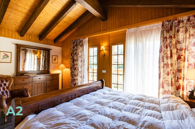LOCATION SEMAINE / SAISON CHALET MITOYEN AVEC JARDIN PROCHE DU REGENT (8)