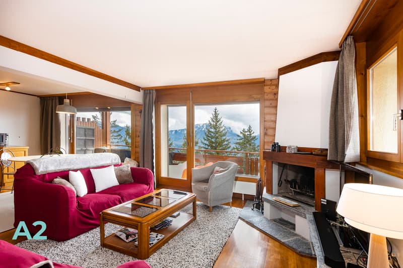 Appartement en attique à deux pas du centre de Montana (4)