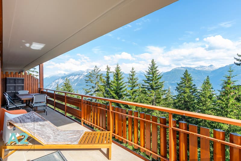 Appartement en attique à deux pas du centre de Montana (3)