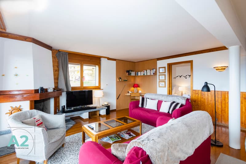 Appartement en attique à deux pas du centre de Montana (5)