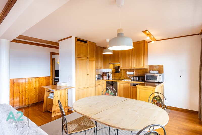 Appartement en attique à deux pas du centre de Montana (6)