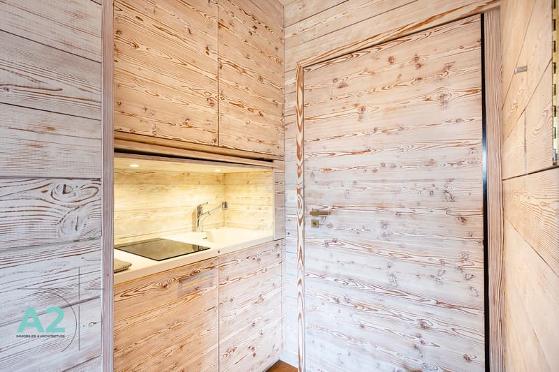 Very nice studio in the center of Crans with mountain view (5)