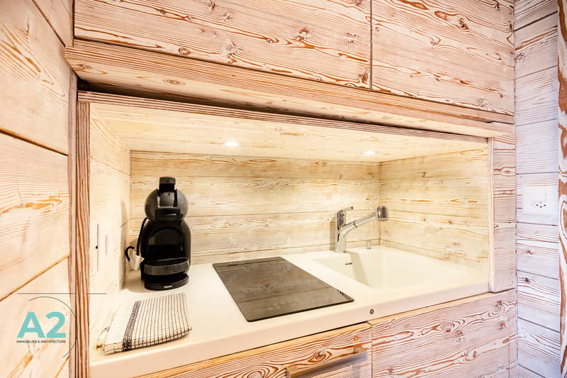 Very nice studio in the center of Crans with mountain view (4)