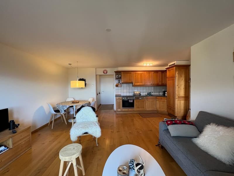 Au calme, Joli appartement de 2,5 pièces loué Meublé (1)