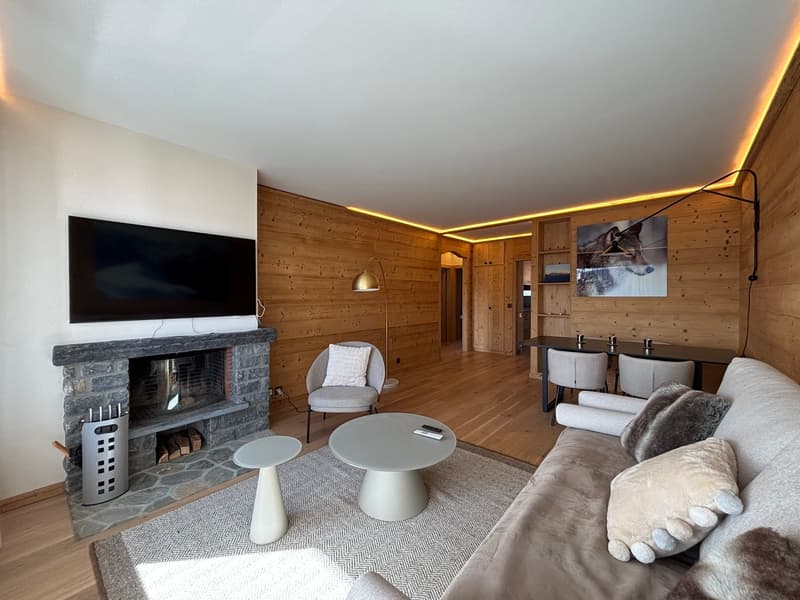 Appartement rénové en plein centre de Crans à louer à l'année (4)