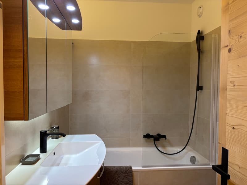 Appartement rénové en plein centre de Crans à louer à l'année (8)