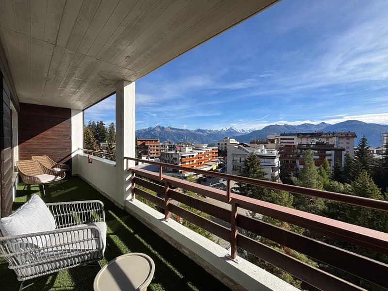 Appartement rénové en plein centre de Crans à louer à l'année (7)