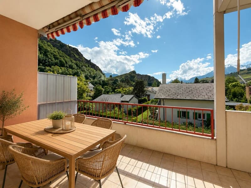 Magnificent 5-room apartment in Platta / Sion (3)