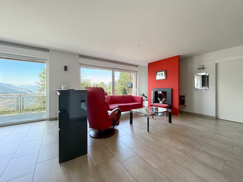 Magnificent chalet in Nax with exceptional panoramic views (10)