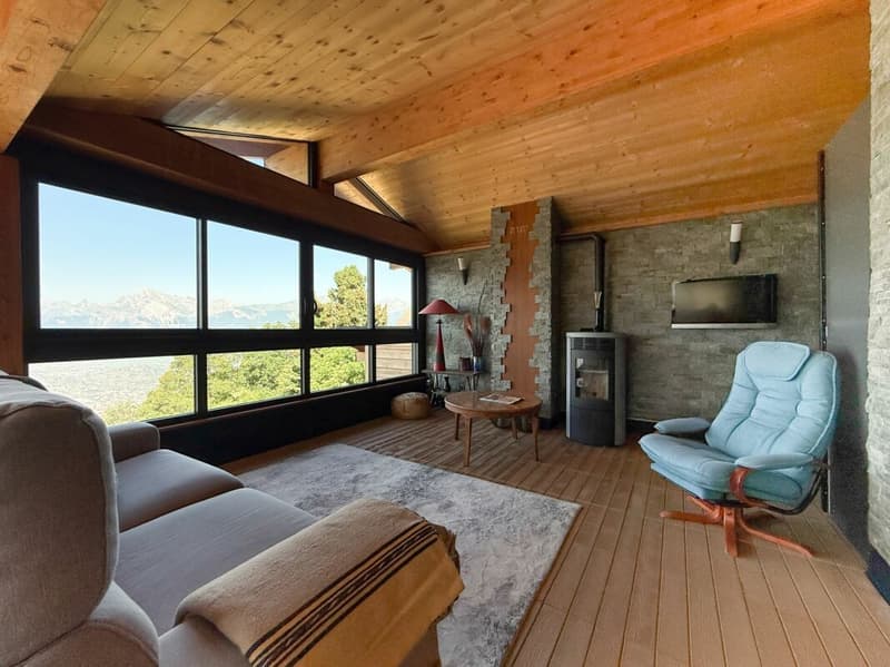 Magnificent chalet in Nax with exceptional panoramic views (4)