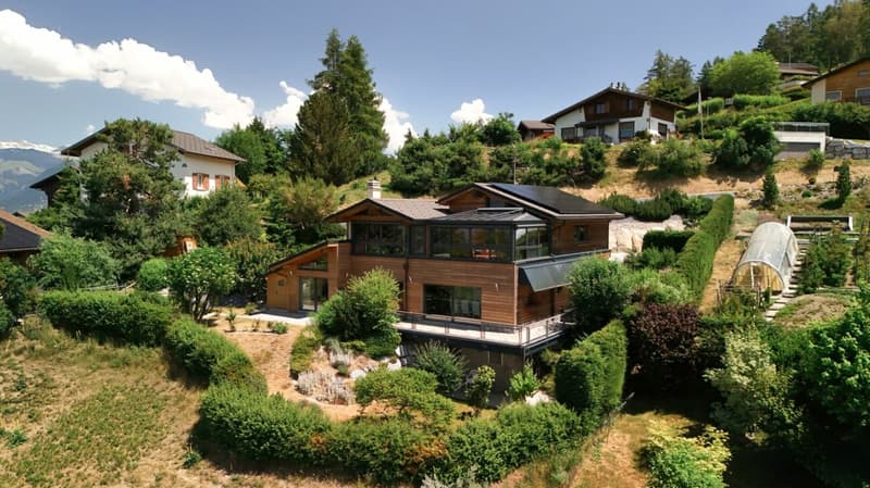 Magnificent chalet in Nax with exceptional panoramic views (13)