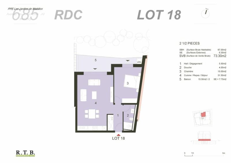 Appartamento di 2,5 locali a Monthey (11)