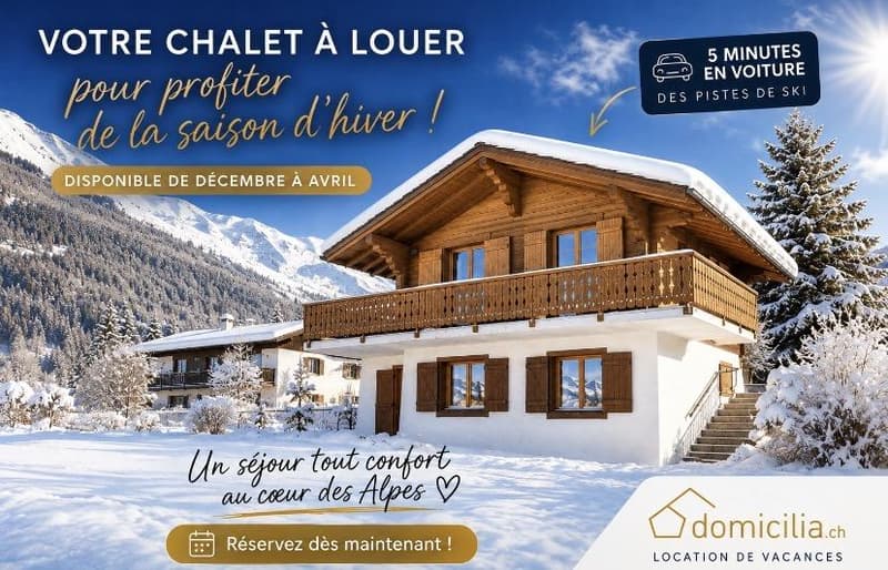 Chalet, 3.5 pièces