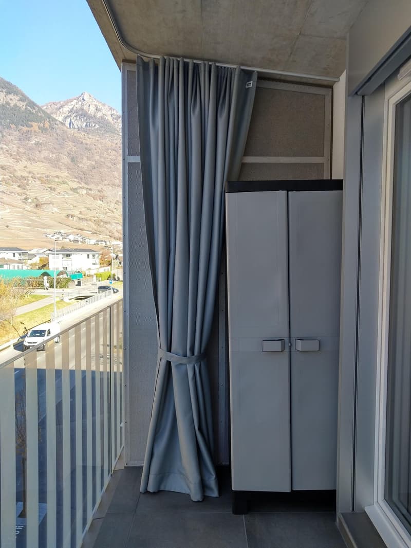 Moderne 3.5-Zimmer-Wohnung mit Bergblick in Fully (15)