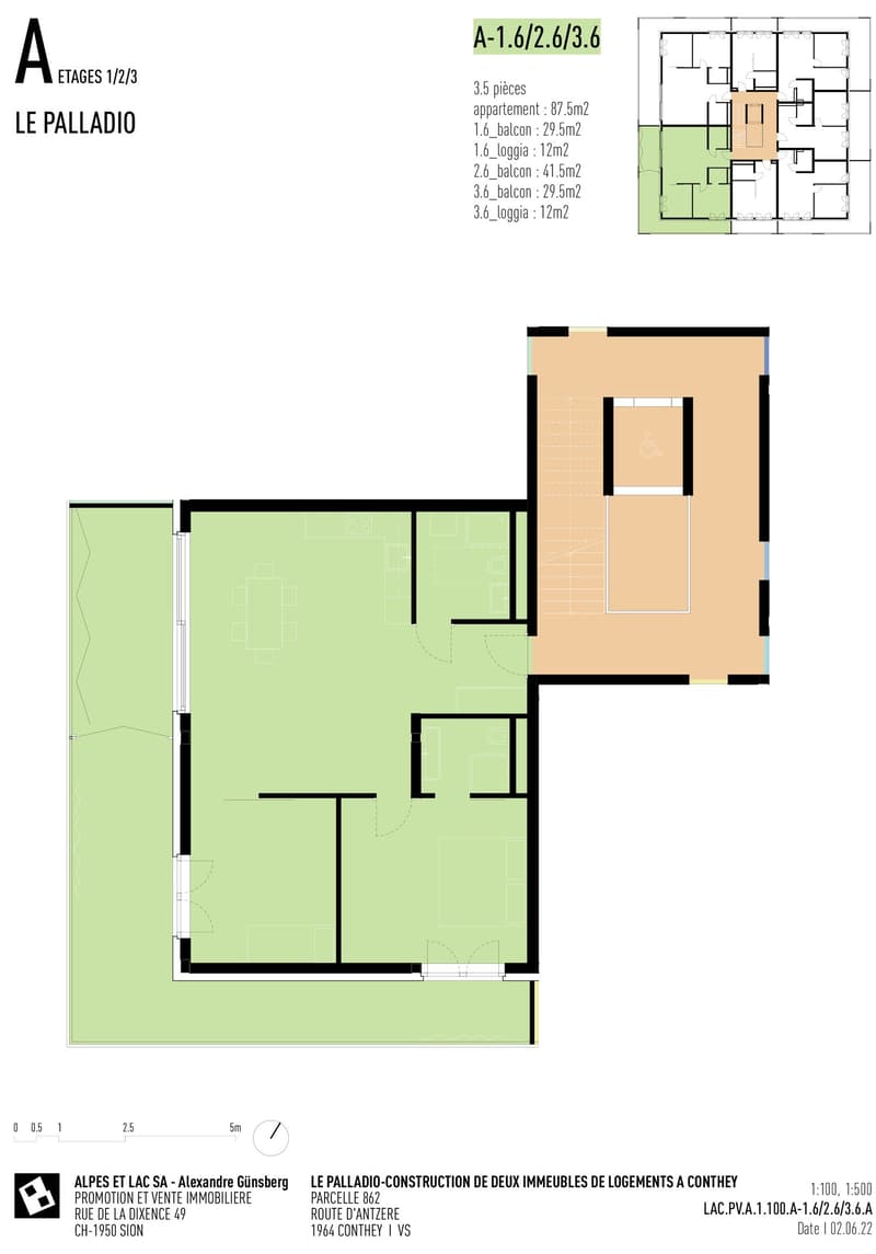 Appartamento moderno di 3,5 locali a Conthey – Vista sulle montagne & disponibile immediatamente (3)