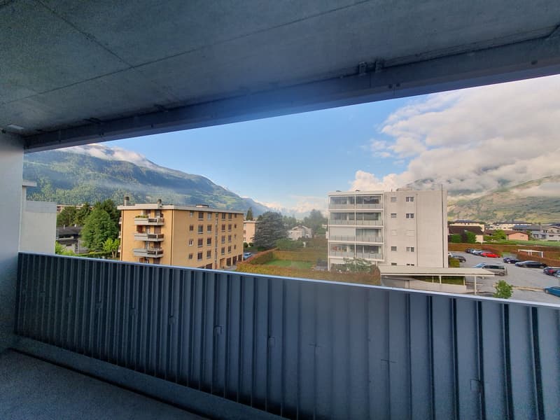 Appartamento moderno di 3,5 locali a Conthey – Vista sulle montagne & disponibile immediatamente (16)