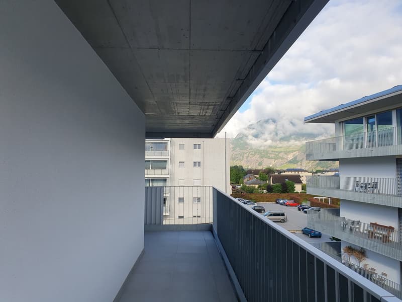 Appartamento moderno di 3,5 locali a Conthey – Vista sulle montagne & disponibile immediatamente (15)