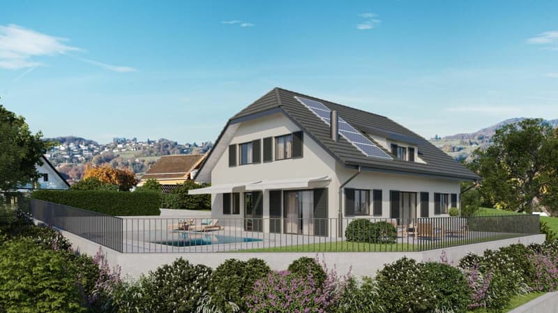 Seltenes Einfamilienhaus mit 5,5 Zimmern in St-Légier-La Chiésaz (3)