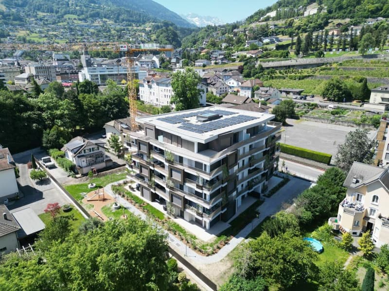 Vente place de parc garage souterrain PPE Les Jardins de Mabillon Monthey (5)