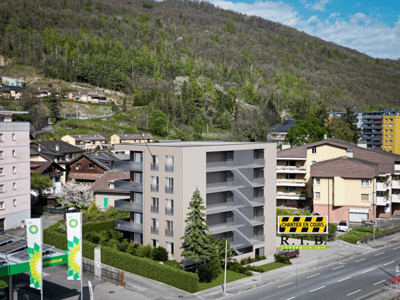 PPE Hydralis lot 6 appartement 3,5 pièces au 2ème étage (6)