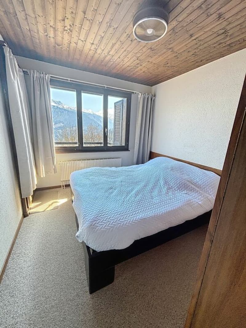 Appartement dans un chalet divisé en 2 à Mollens (6)