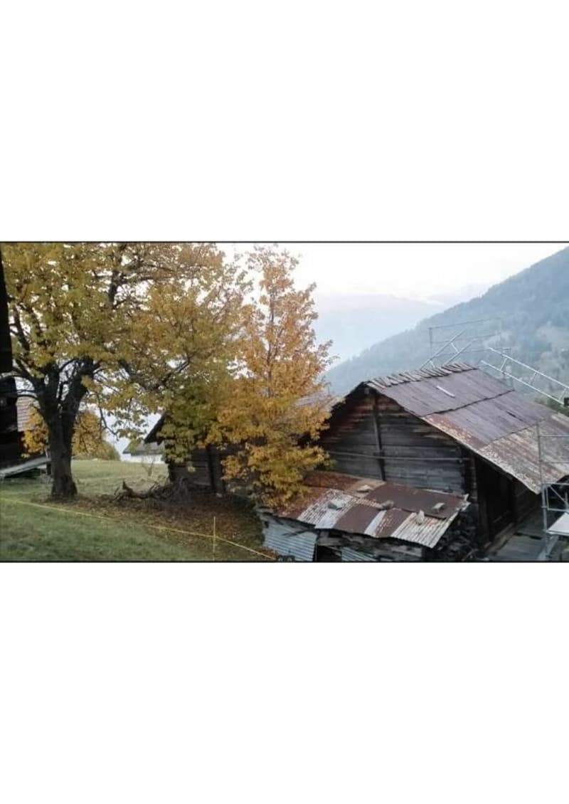 Mayens/Grange à rénover avec vue sur les Alpes Valaisannes (4)