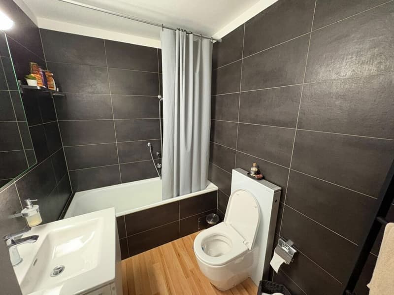 Studio avec terrasse de 70 m² face au lac de la Moubra. (9)