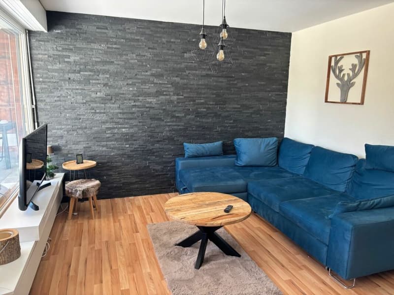 Studio avec terrasse de 70 m² face au lac de la Moubra. (6)