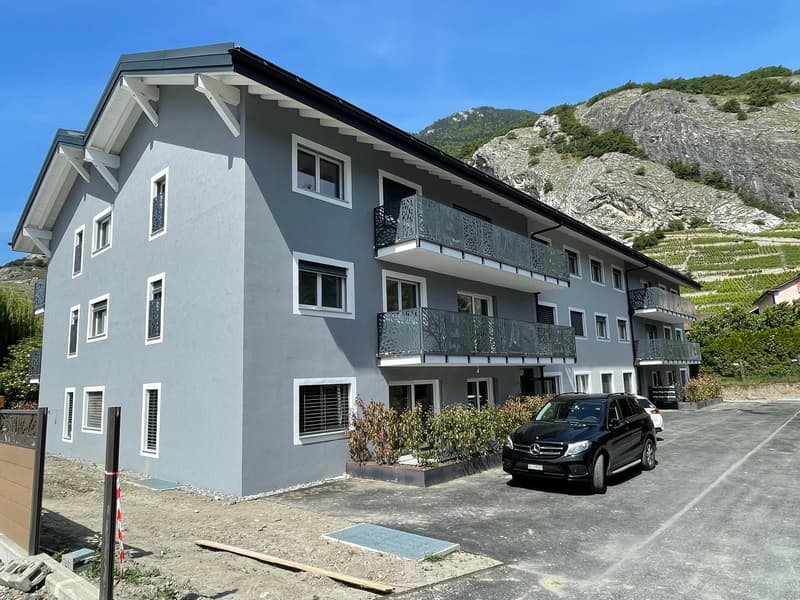 SUPERBE 2.5P NEUF AVEC BALCON - CHARGES COMPRISES - SITUATION IDÉALE À ARDON / MALOC-IMMO (4)