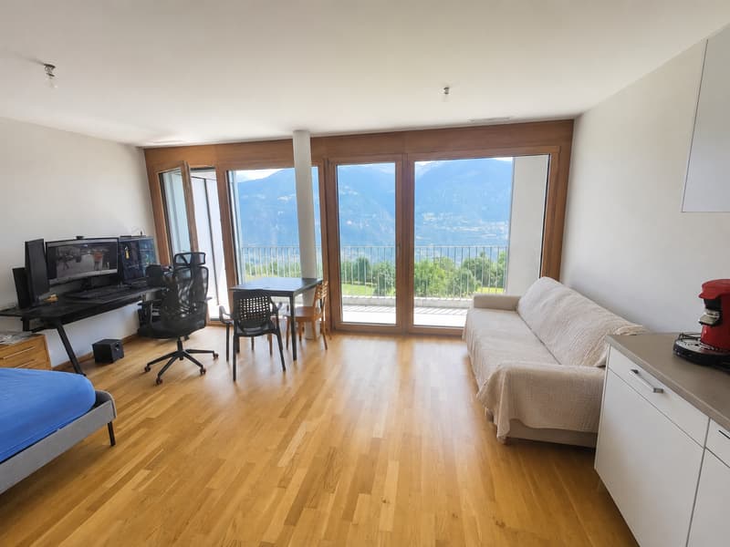 BELLO STUDIO RECENTE CON TERRAZZA COPERTA - BELLA VISTA - SENZA VIS-A-VIS (4)