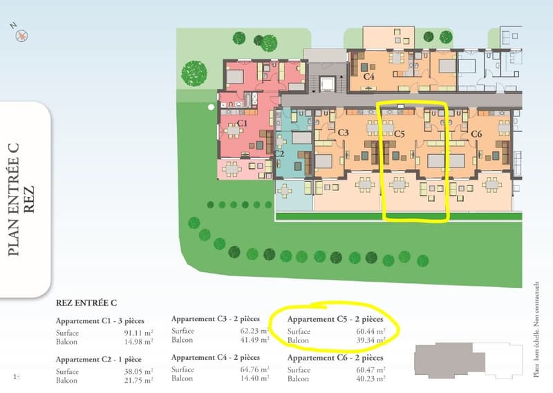 SPACIEUX 2.5 PIECES MODERNE AVEC SUPERBE TERRASSE DE 40M2 - MALOC-IMMO (2)