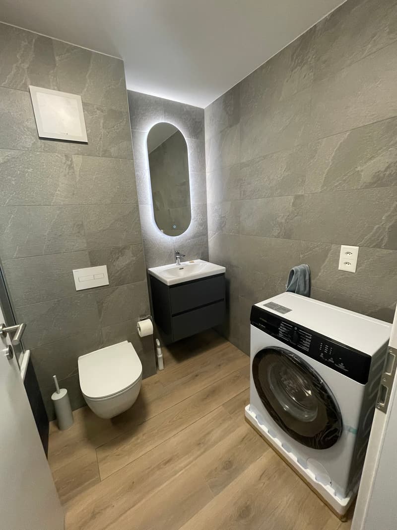 SUPERBE 3.5P NEUF AVEC BALCON ET PARC INTERIEUR COMPRIS- SITUATION IDÉALE À ARDON (17)
