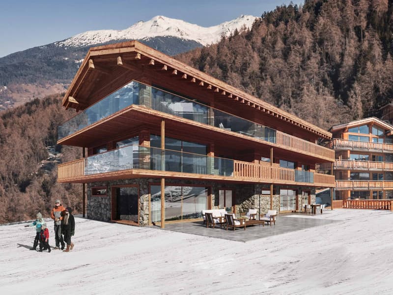New high-end apartment in attic ski in ski out in Veysonnaz (2)